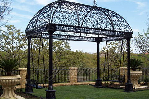 Garden Wrought Iron Gazebo For Sale