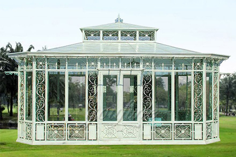 Large Outdoor Garden Wrought Iron Gazebos